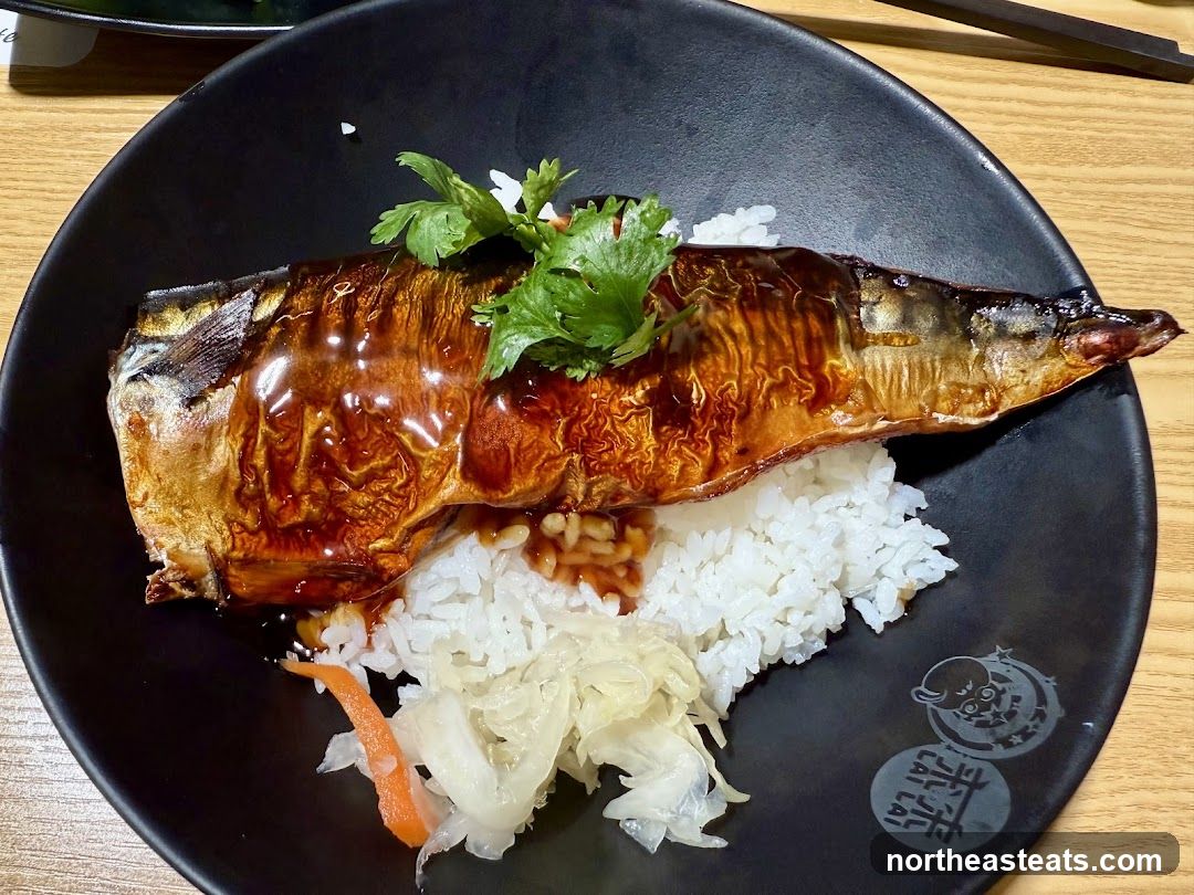 Mackerel with Rice