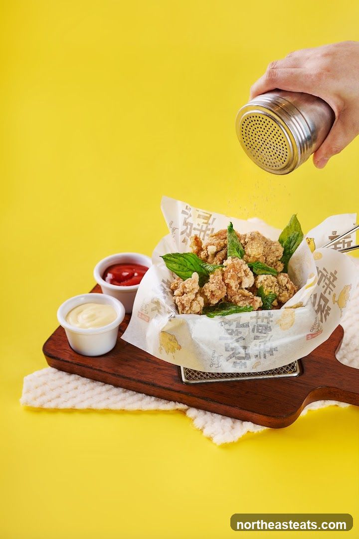 Seasoning Fried Chicken Bites