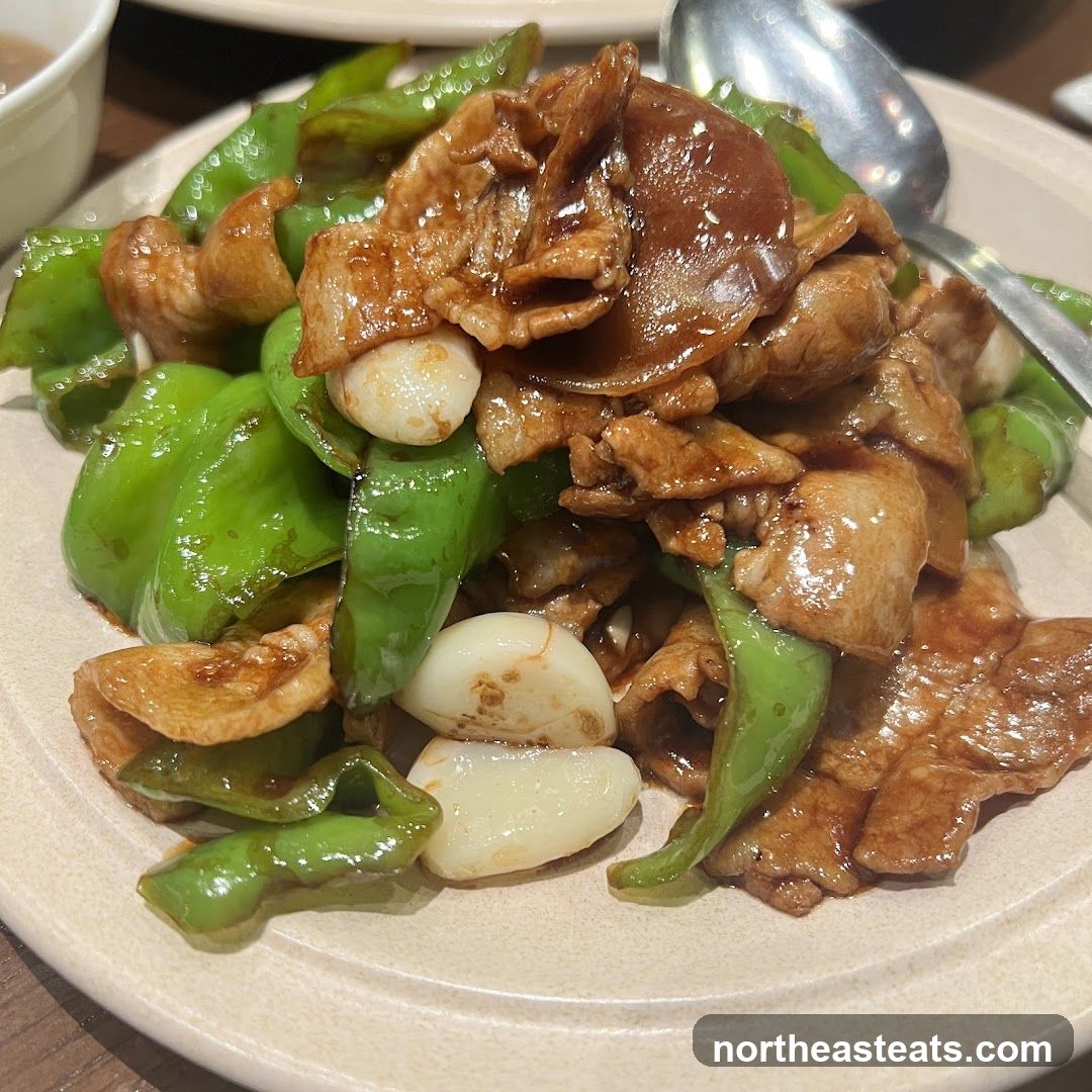 Stir-fried Pork with Green Peppers