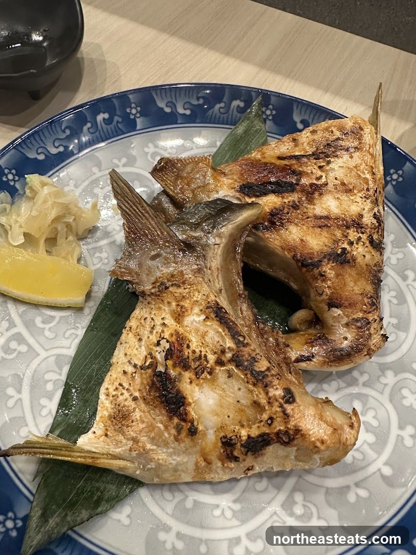 Grilled Fish Heads