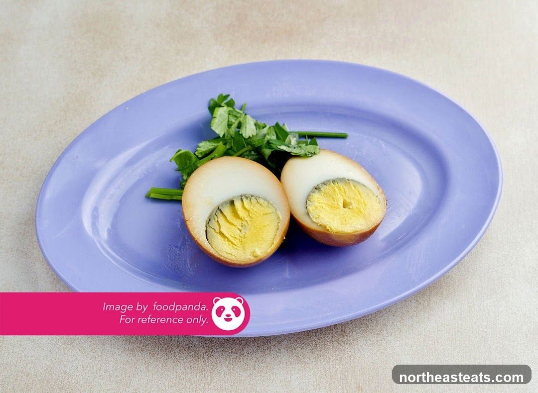 Braised Eggs