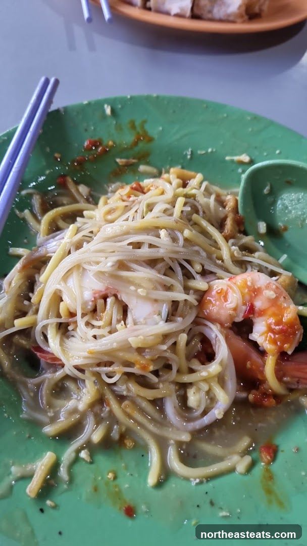Noodles with Shrimp