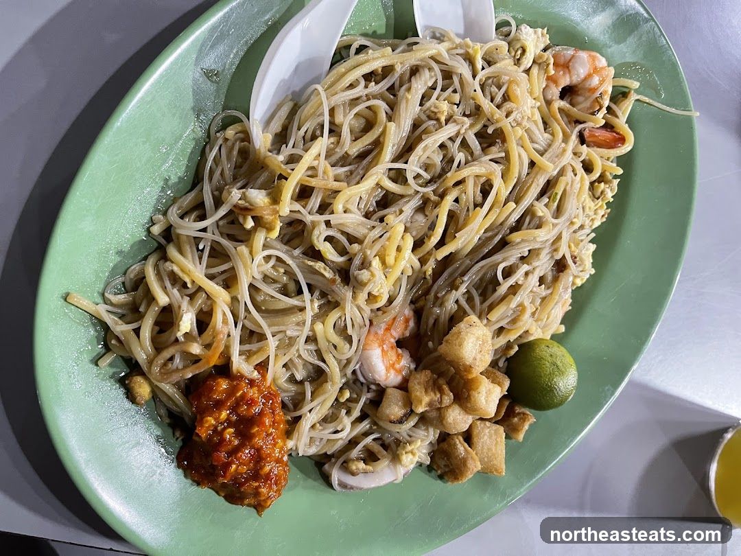 Noodles with Shrimp and Chili Paste