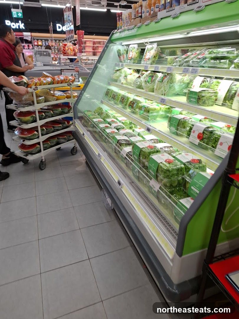 Supermarket Produce Aisle