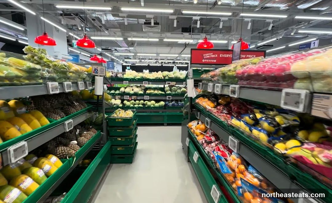 Supermarket Produce Aisle