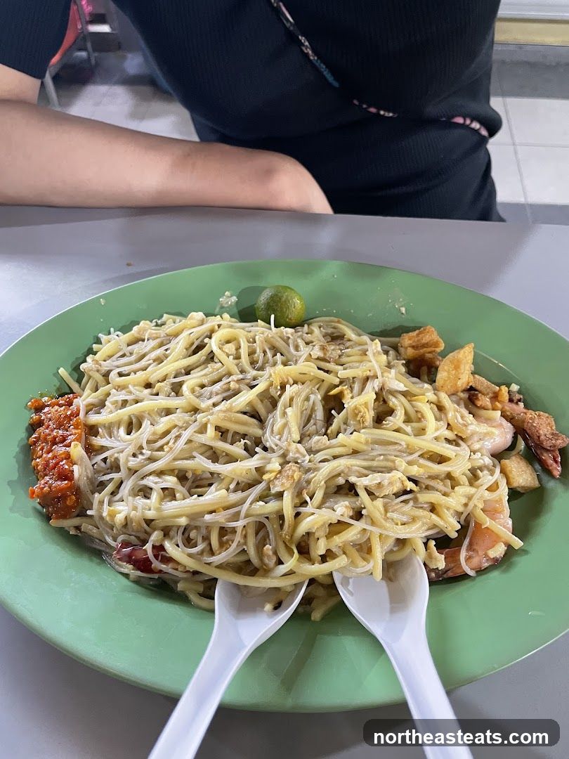 Noodles with Shrimp and Chili Paste