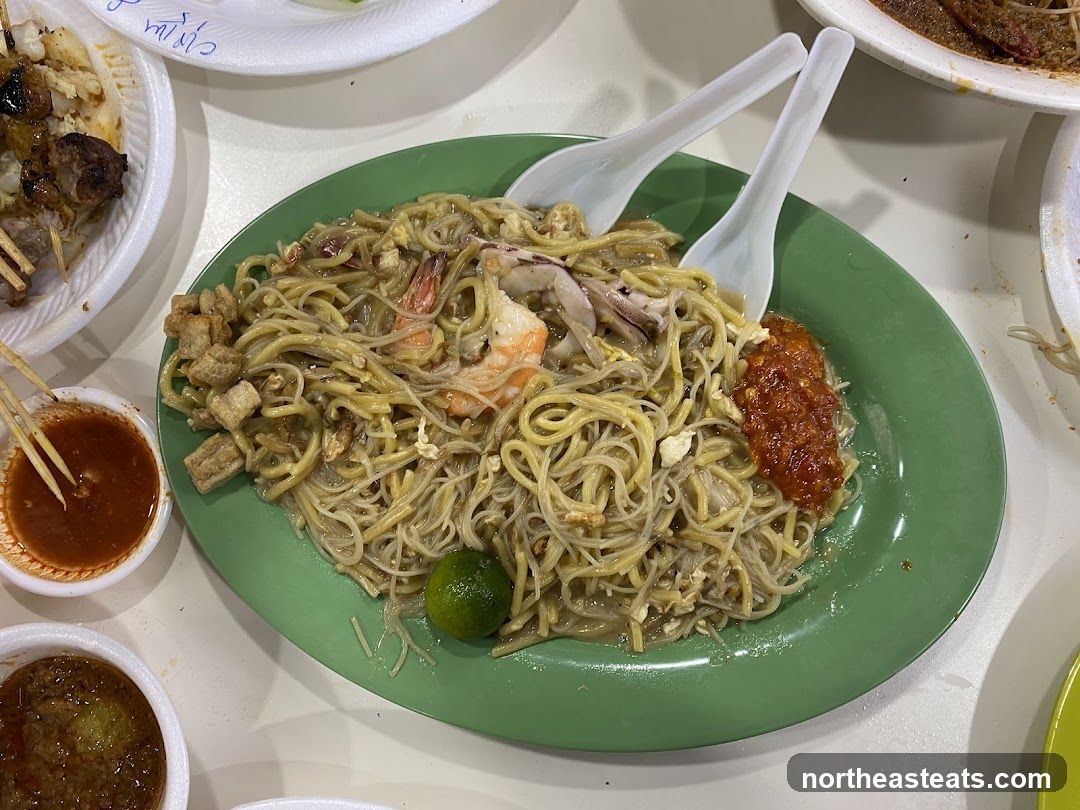 Noodles with Shrimp and Squid