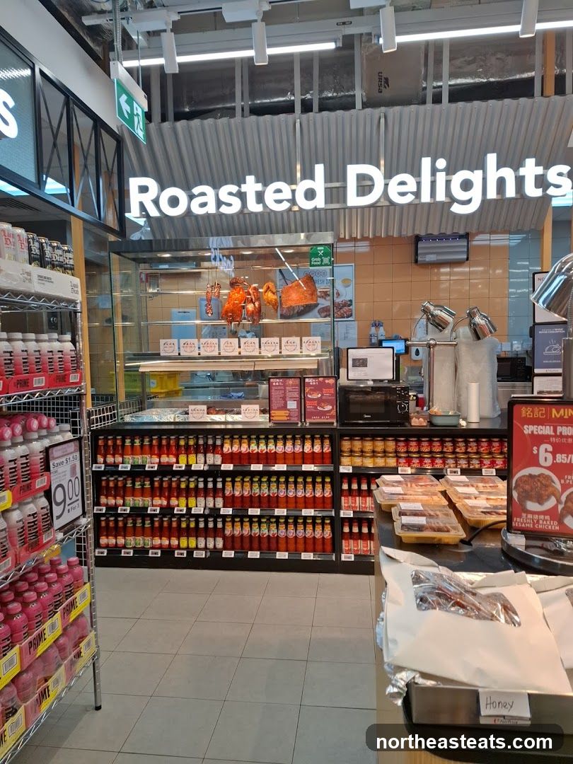 Roasted Delights Food Display