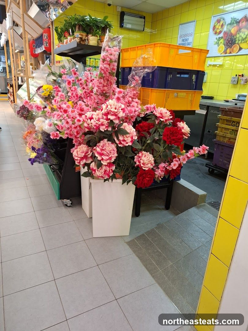 Artificial Flowers Display