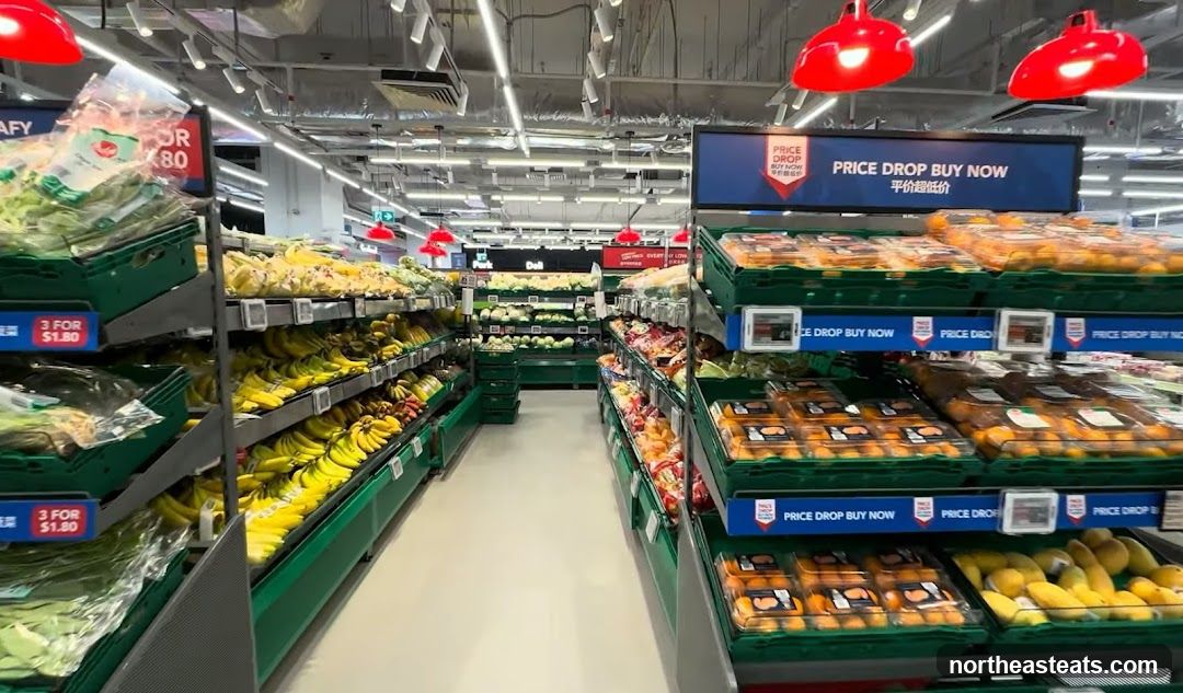 Supermarket Produce Aisle