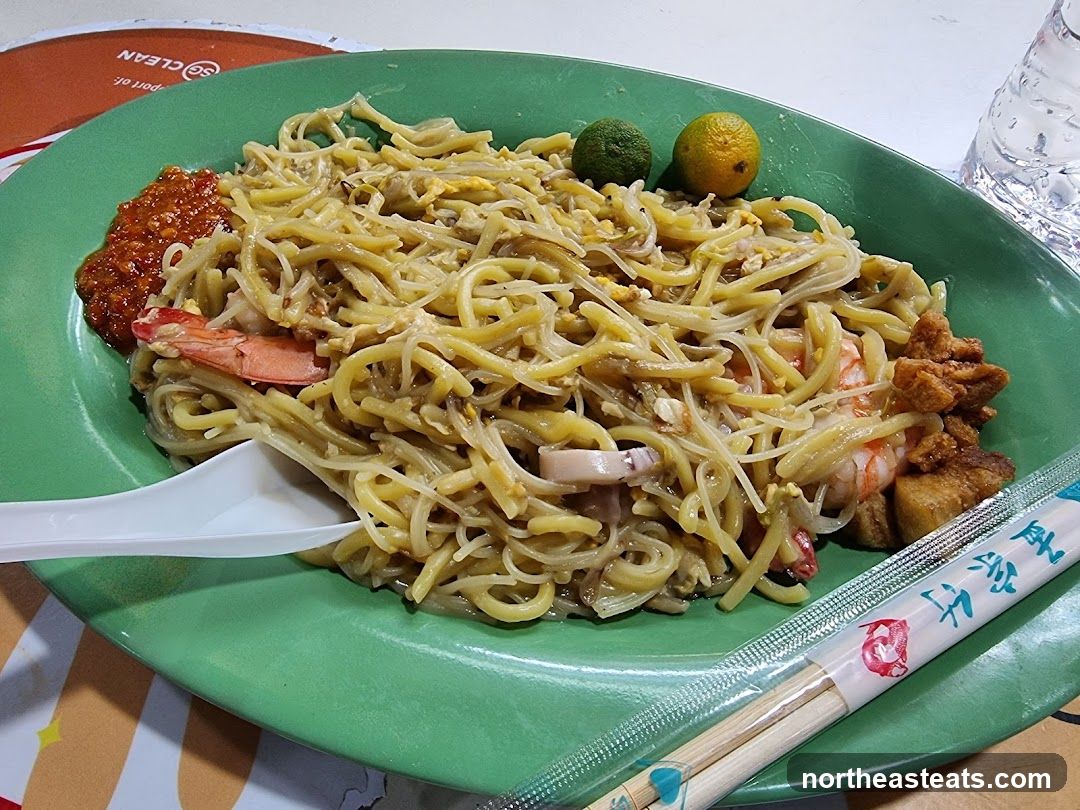 Noodles with Shrimp and Chili Paste
