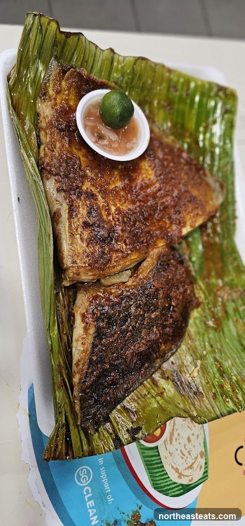 Grilled Fish with Lime and Sauce