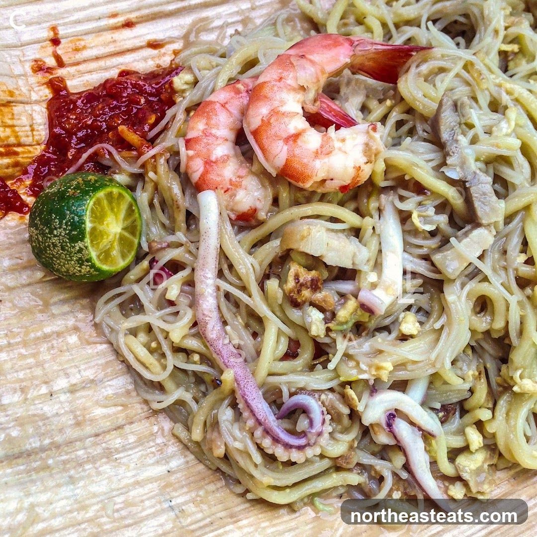 Noodles with Seafood