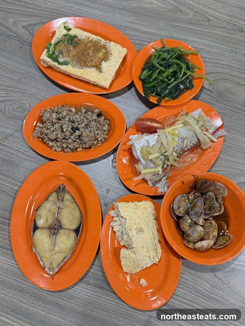 Assortment of Dishes