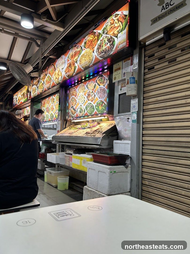 Food Stall Display
