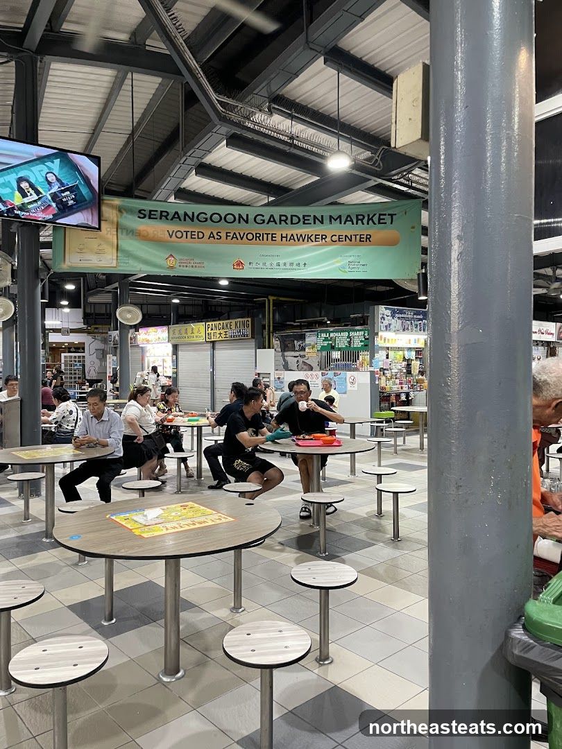 Hawker Center Dining Area