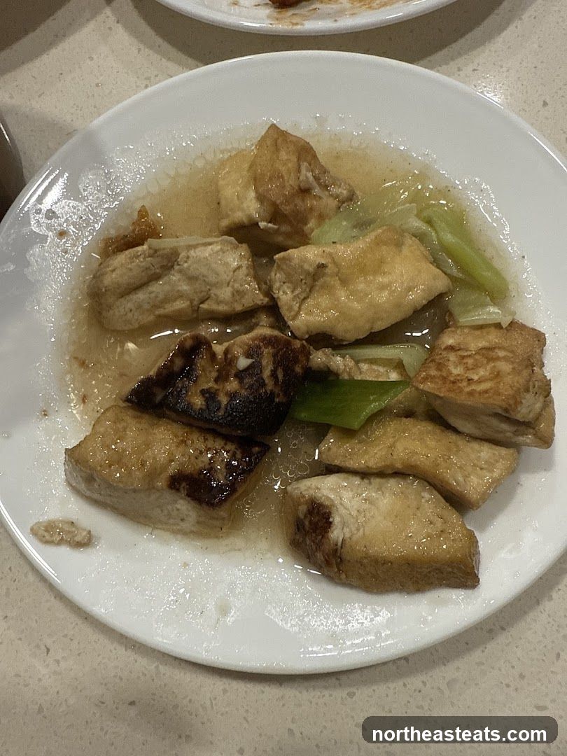 Fried Tofu with Vegetables