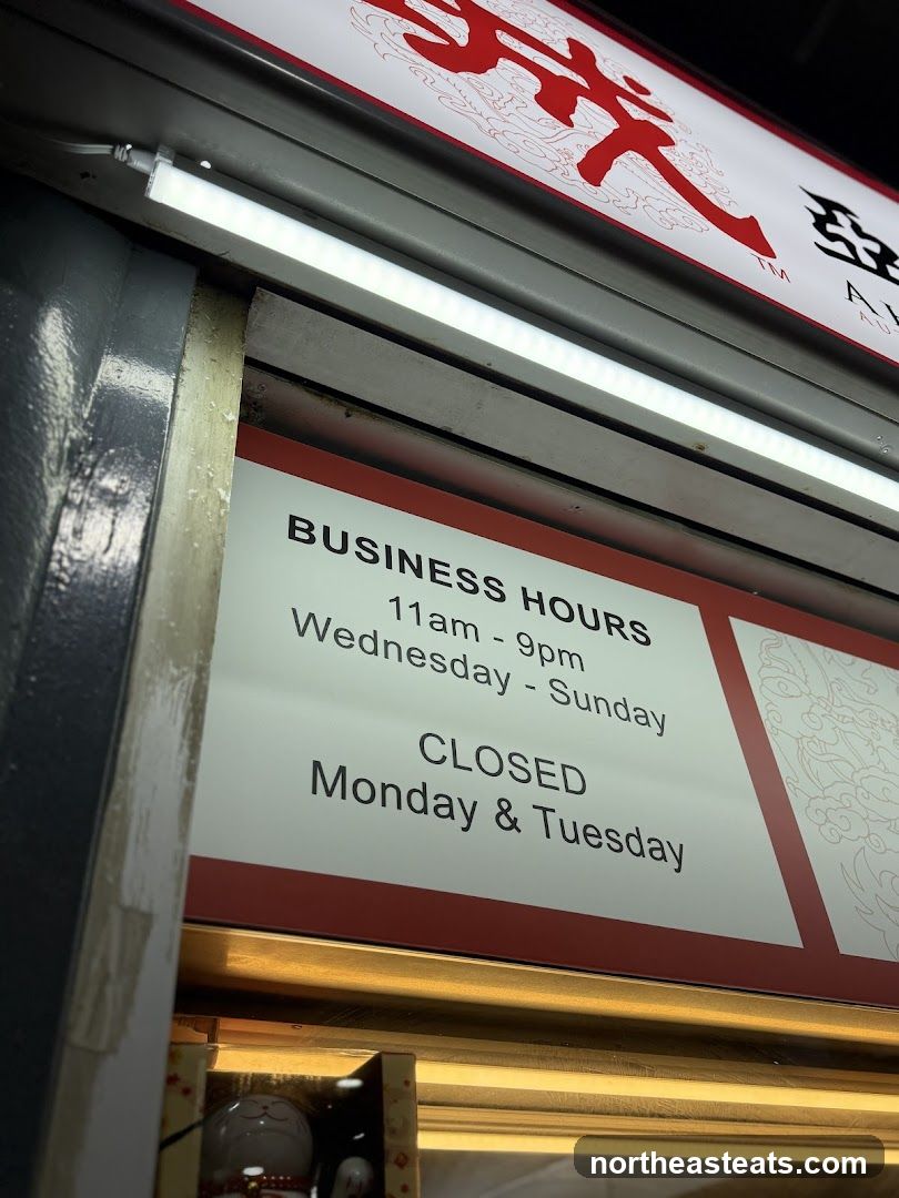 Business Hours Sign