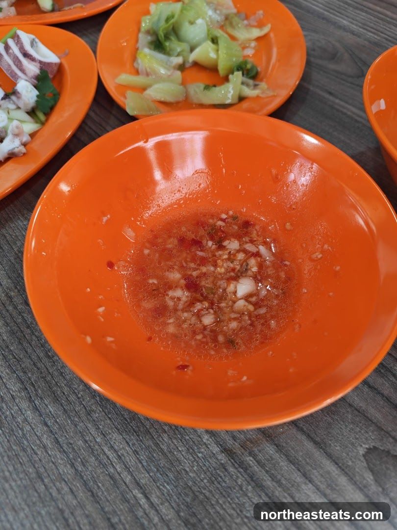 Dipping Sauce and Side Dishes