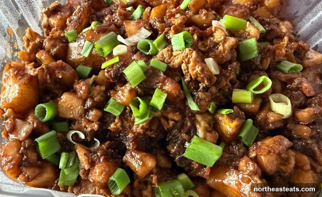 Serangoon Garden Carrot Cake & Wanton Noodle