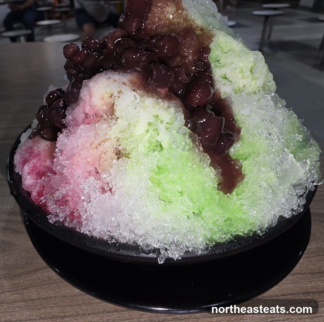 Shaved Ice Dessert
