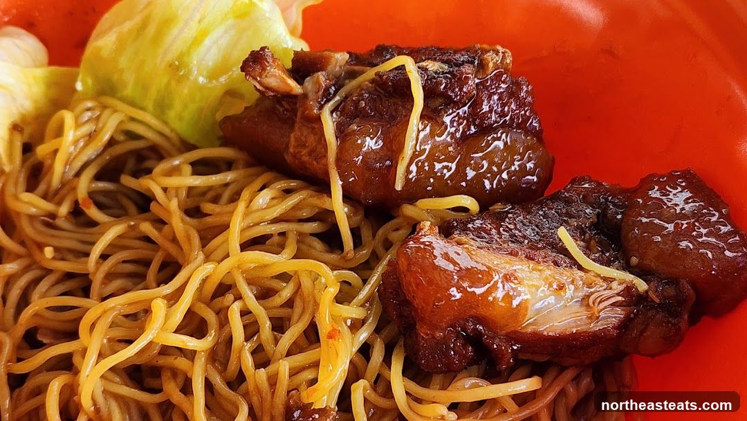 Noodles with Braised Pork Belly