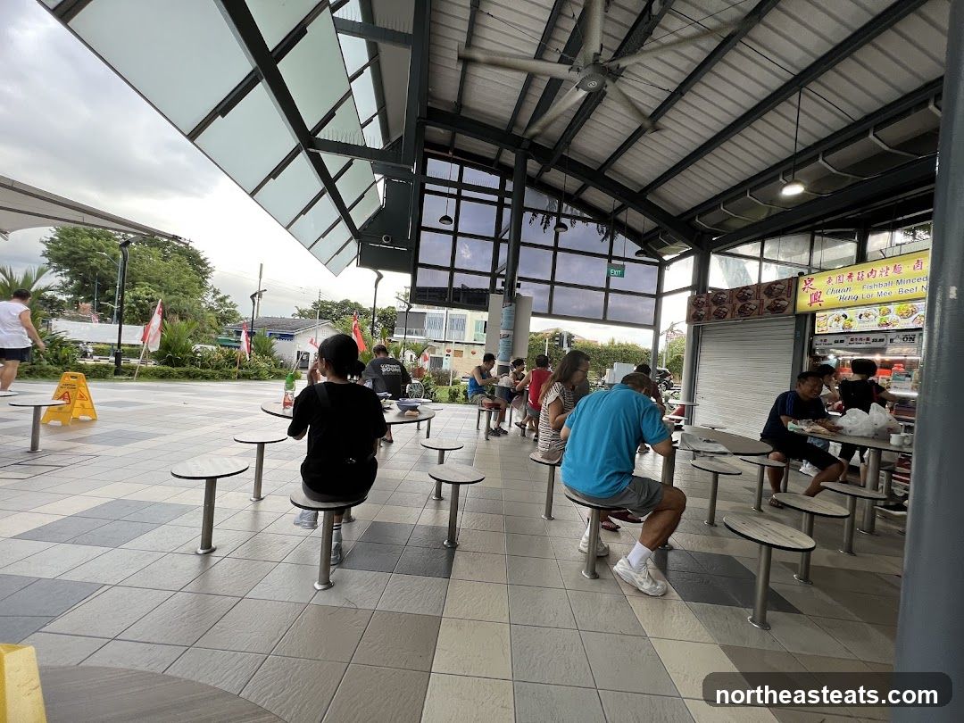 Outdoor Food Court
