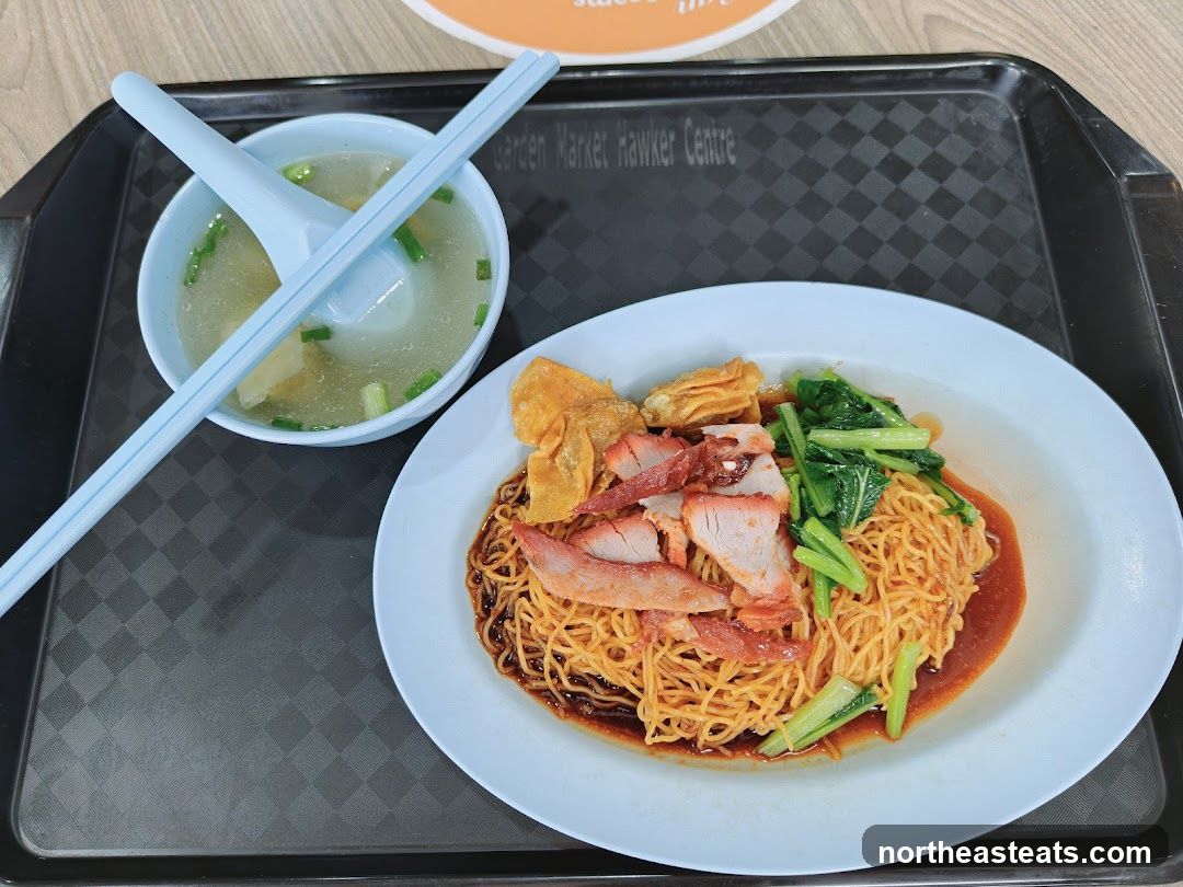 Noodles with Char Siu and Wontons