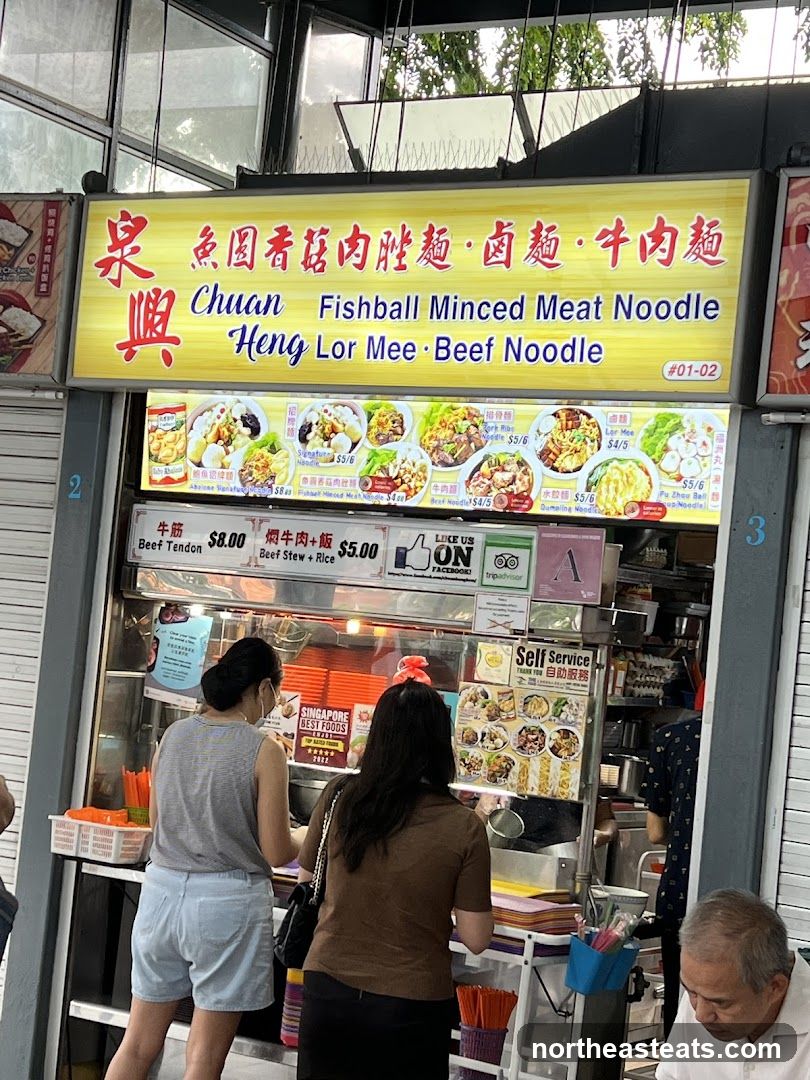 Chuan Fishball Minced Meat Noodle
