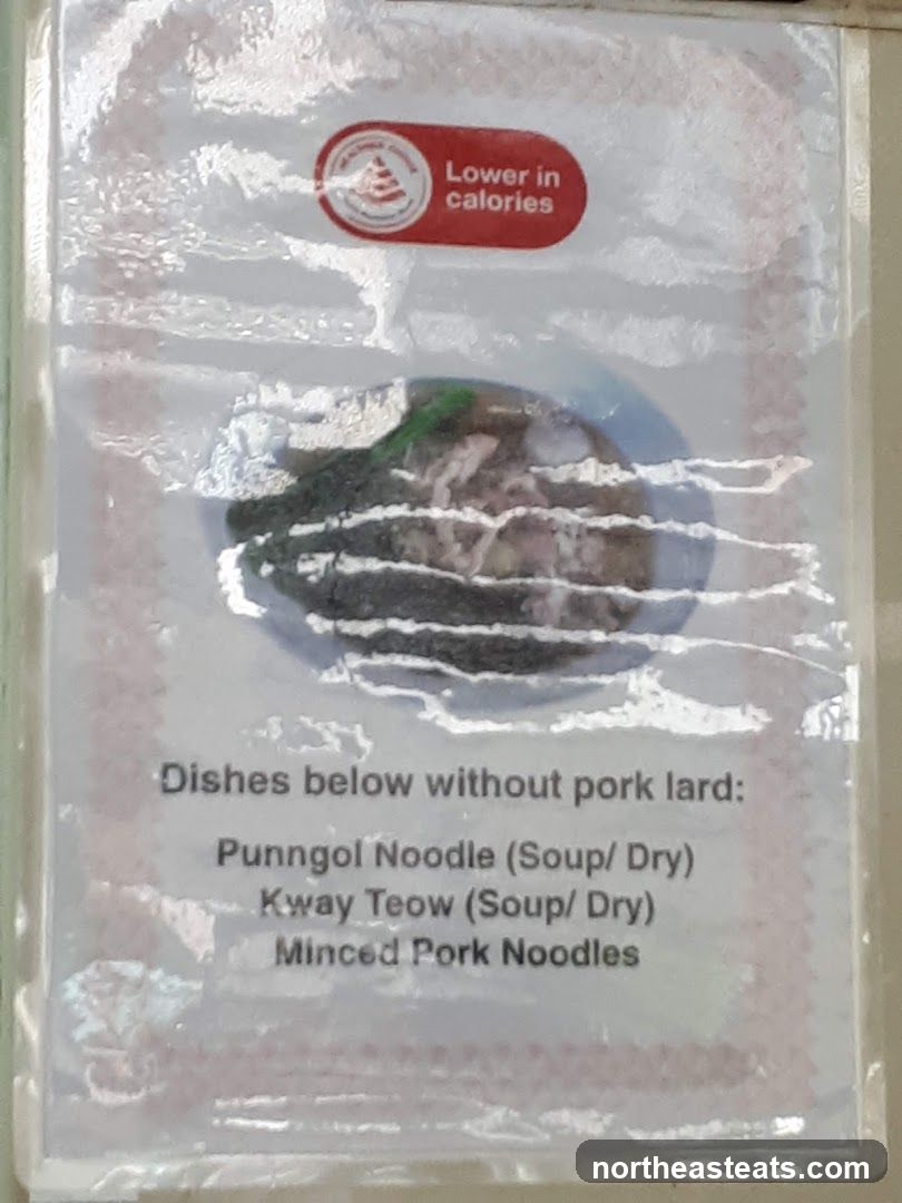 Dishes without pork lard