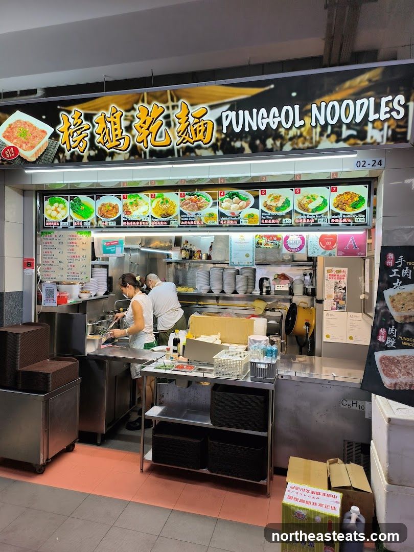 Punggol Noodles Stall