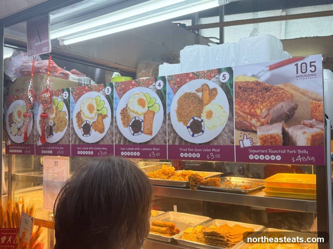 Food Stall Menu