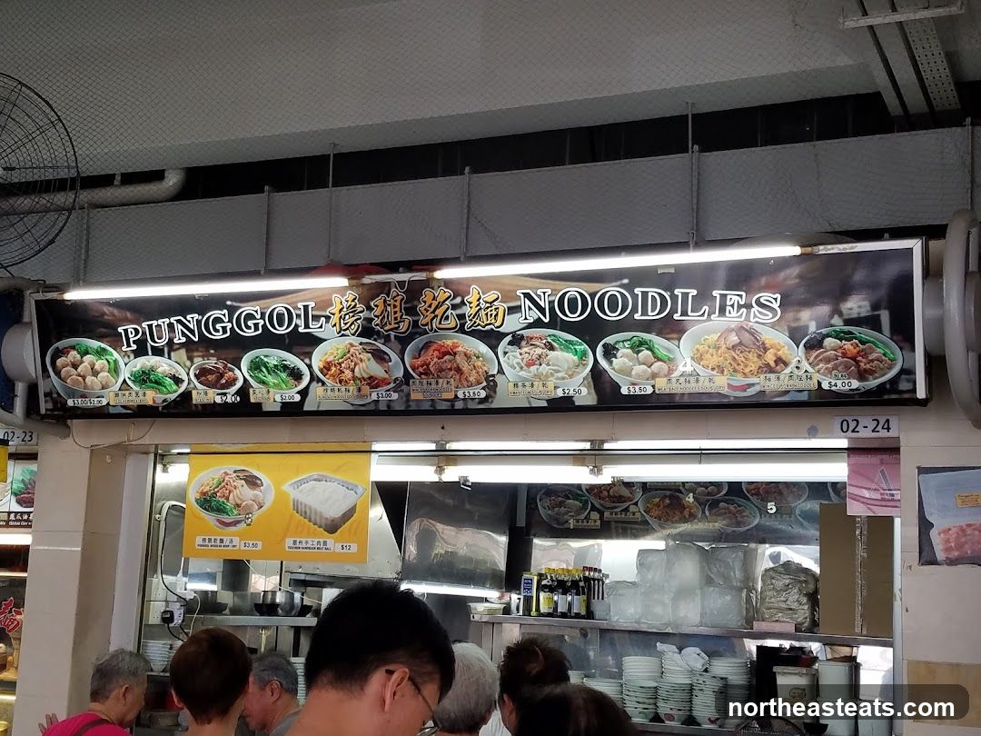 Punggol Noodles Menu