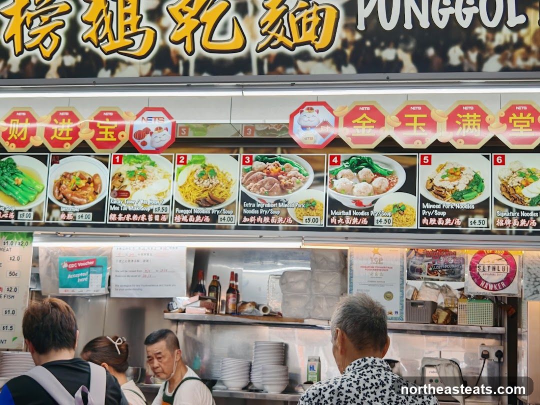 Food Stall Menu