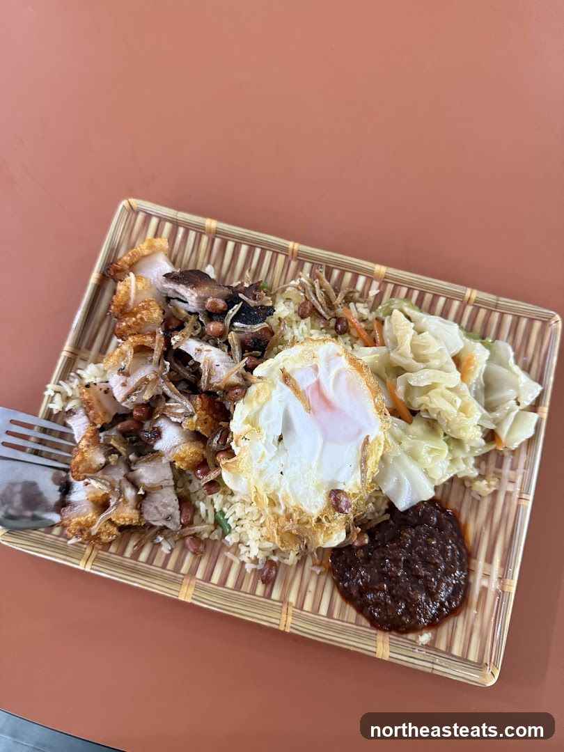 Crispy Pork Belly Rice
