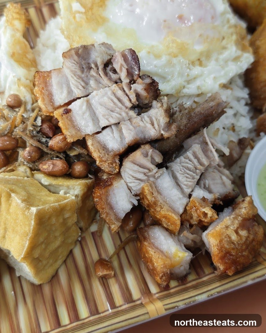 Crispy Pork Belly Rice