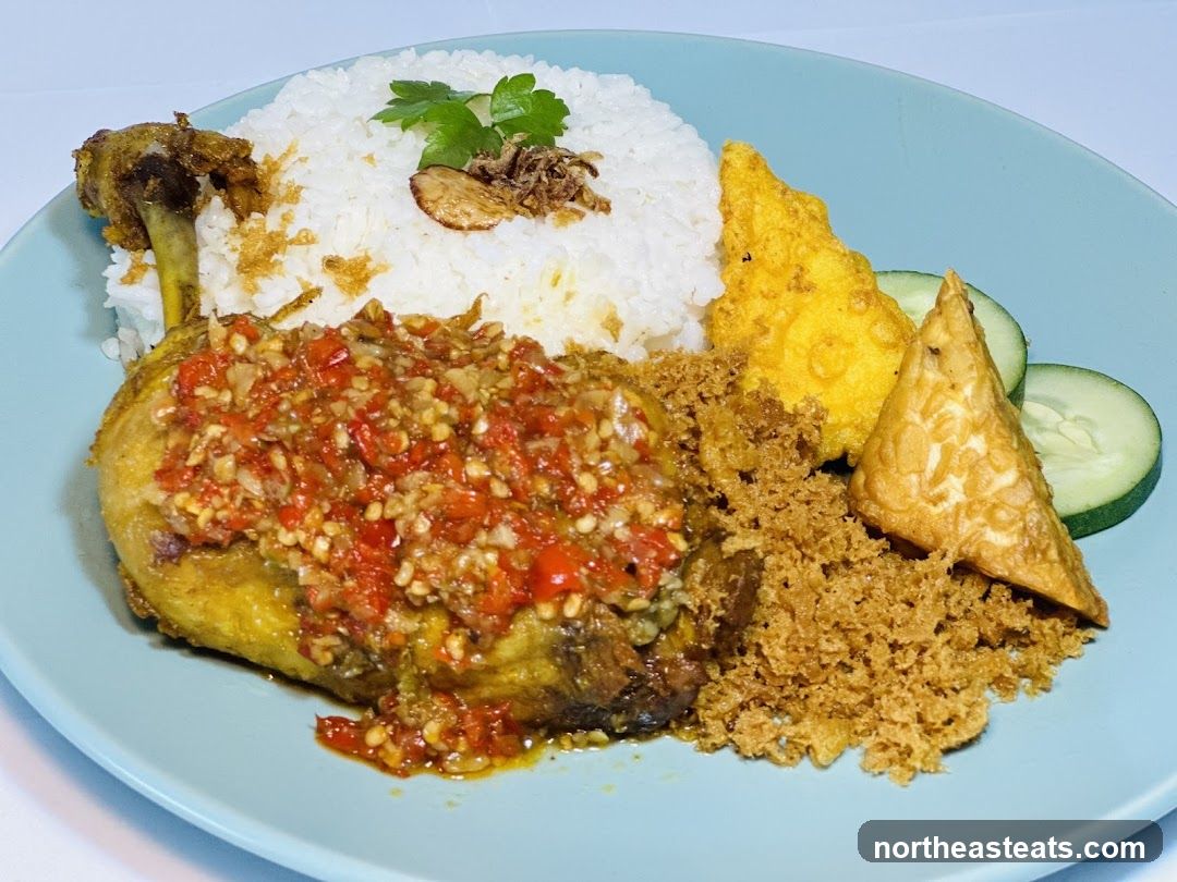 Fried Chicken with Rice