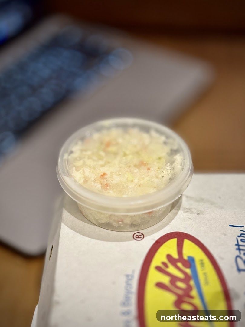 Coleslaw on a Box