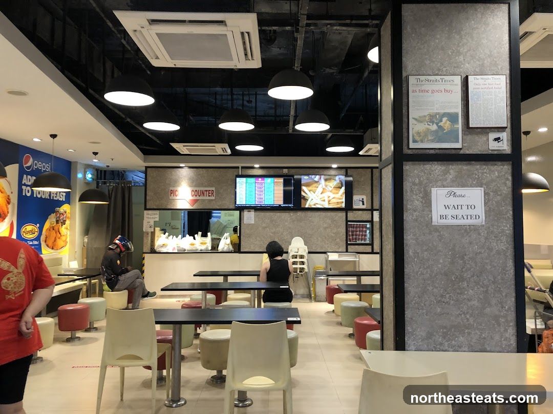 Fast Food Restaurant Interior