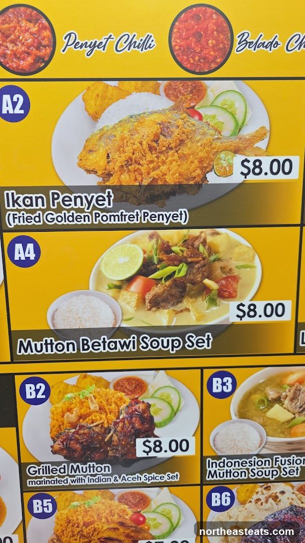 Menu Items