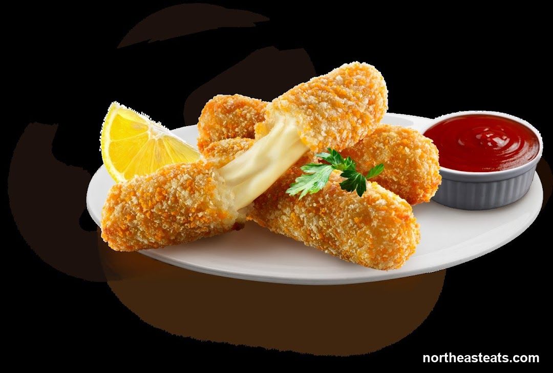 Cheese Sticks with Ketchup