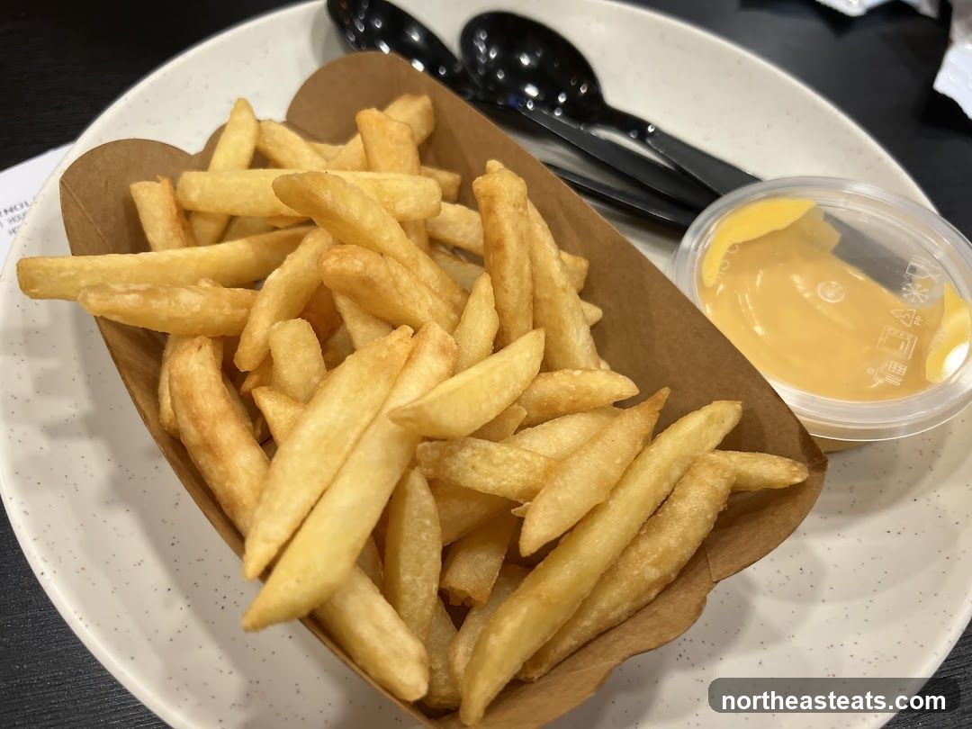 French Fries with Cheese Sauce
