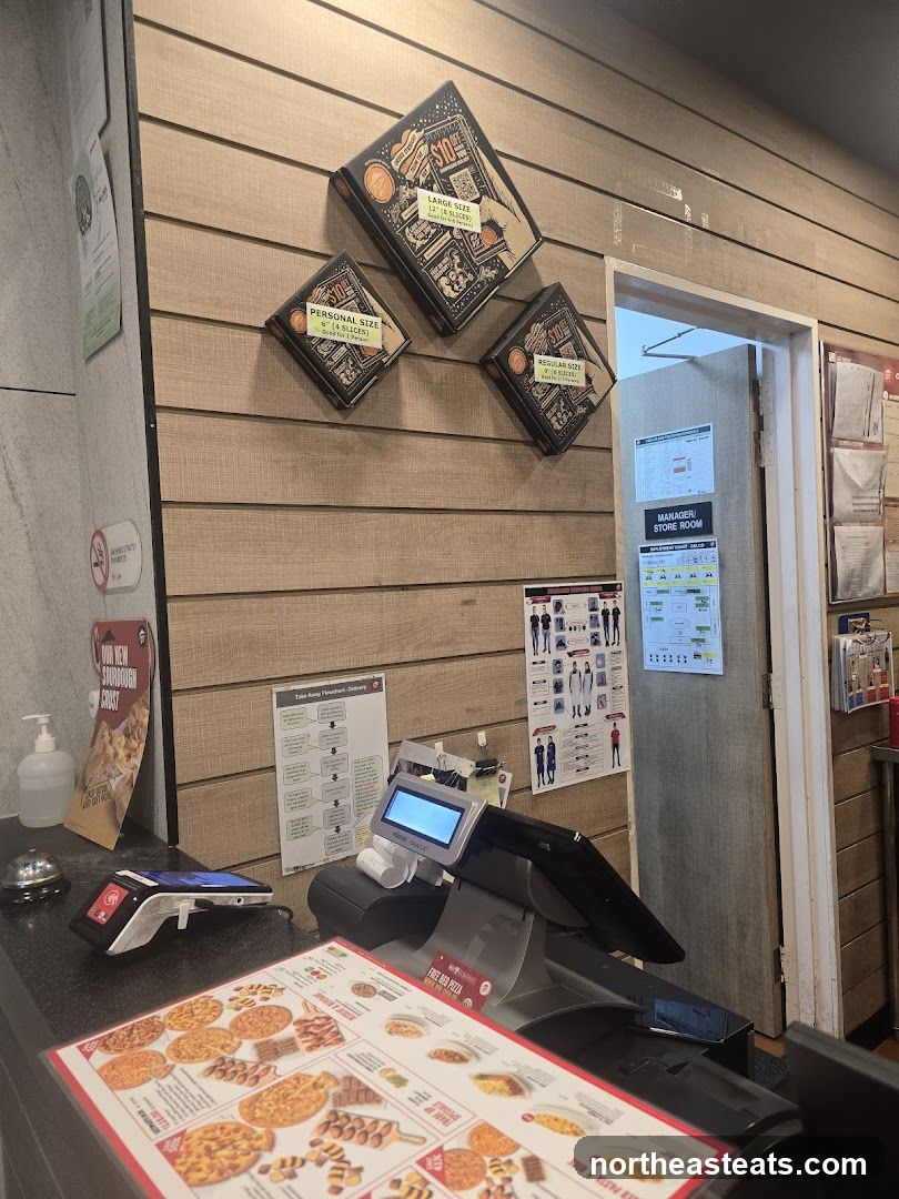 Pizza Restaurant Counter