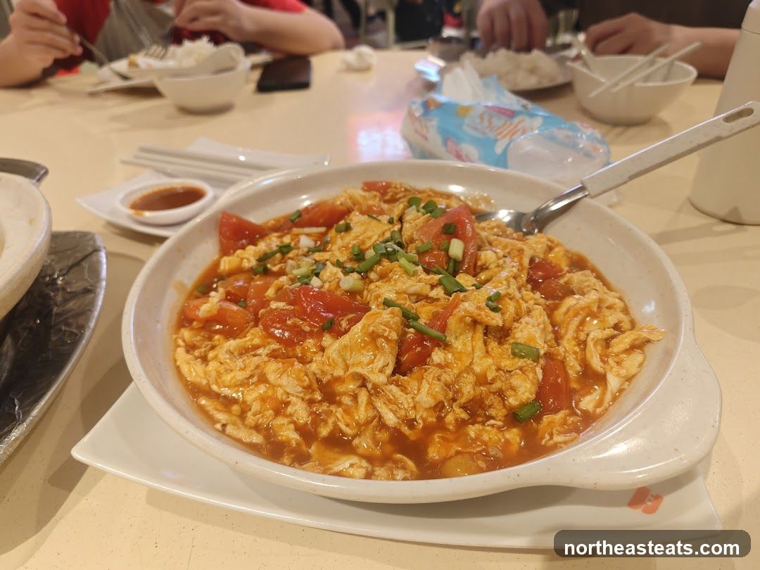 Scrambled Eggs with Tomatoes
