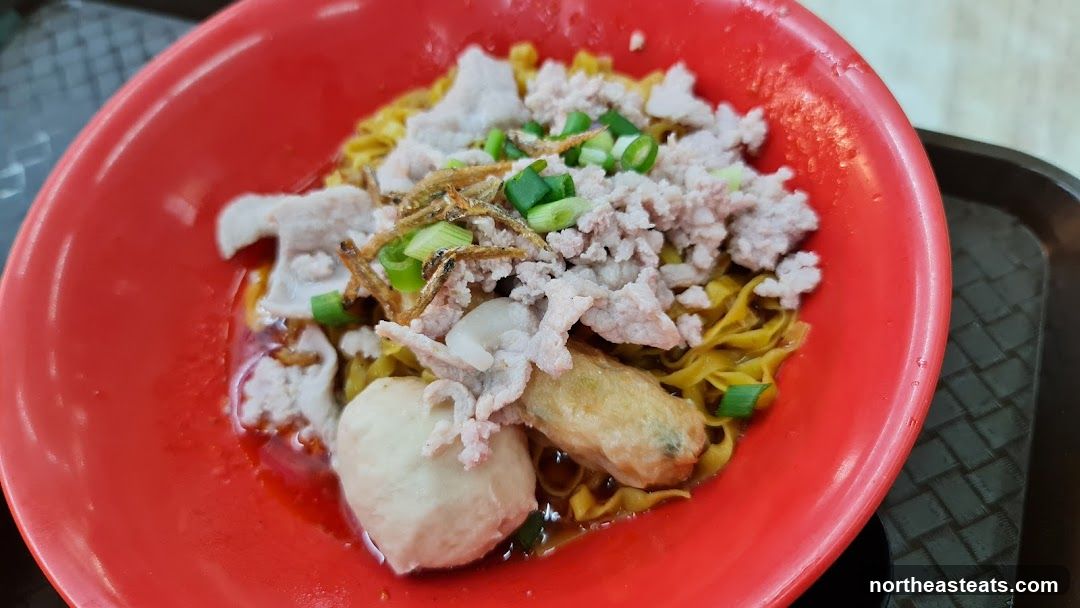 Noodles with Pork and Fish Ball