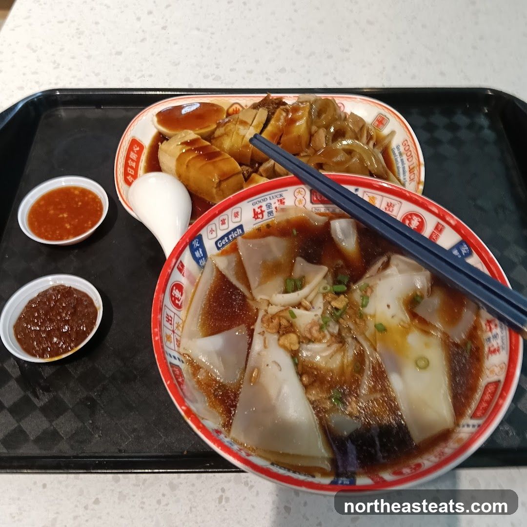 Noodle Dish with Side