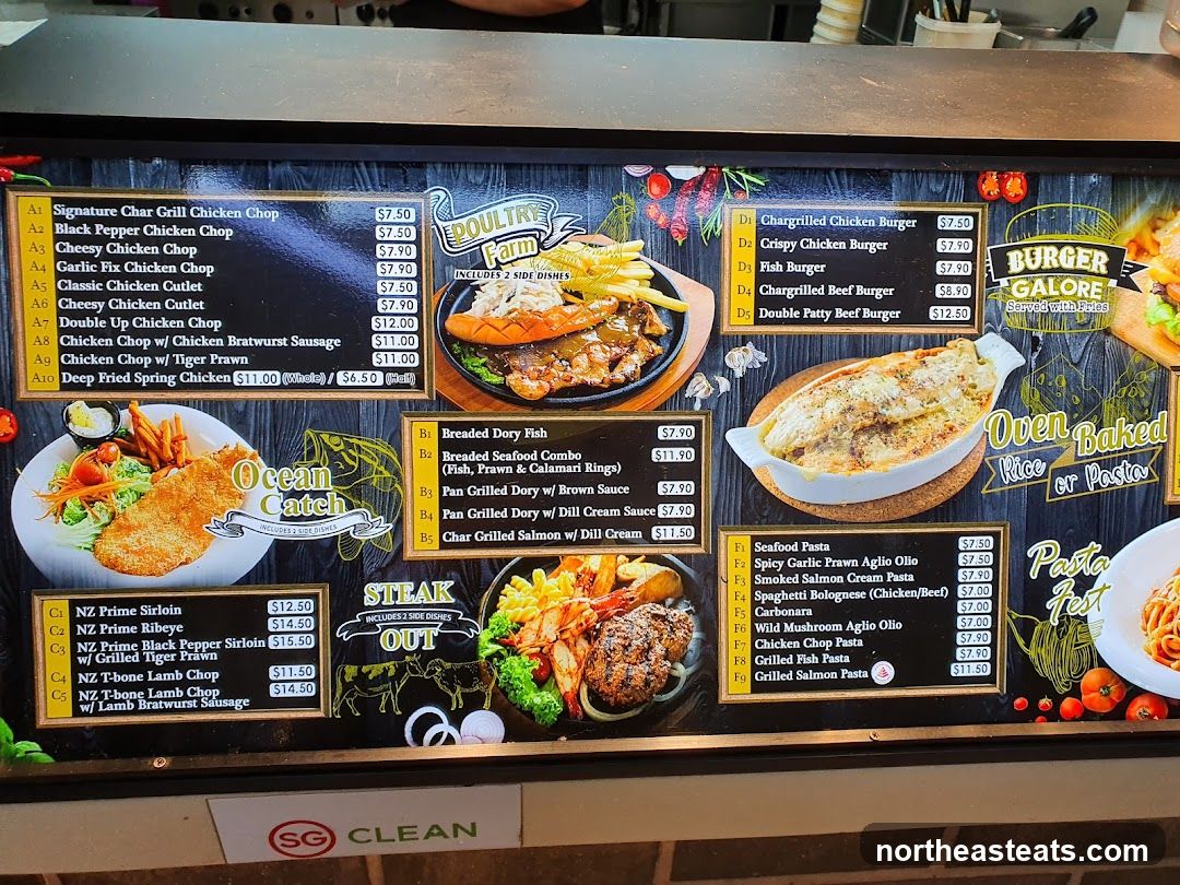 Poultry Farm Menu