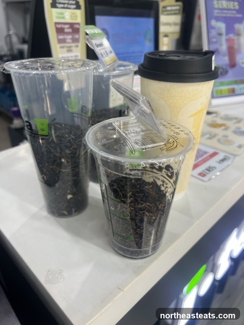 Tea Ingredients and Drink