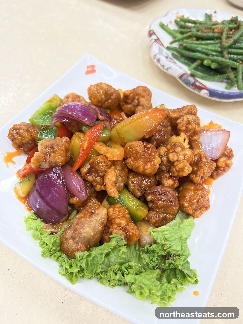 Sweet and Sour Pork with Vegetables
