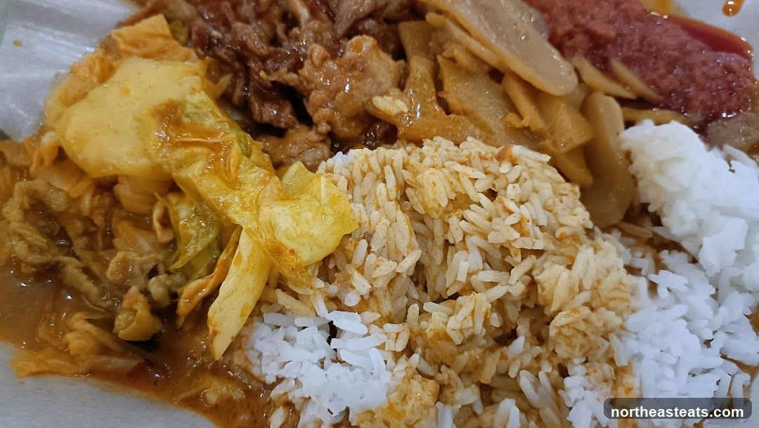 Rice with Stewed Dishes